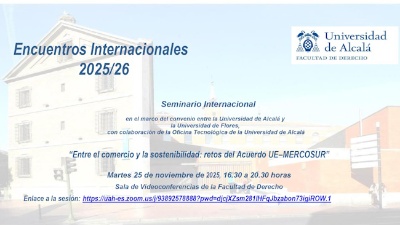 ENCUENTROS INTERNACIONALES 2025-26